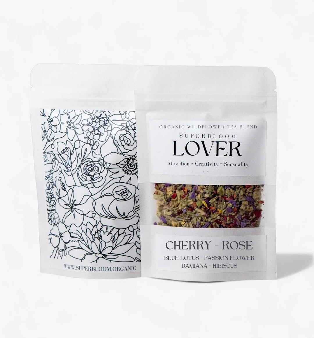 CHERRY ROSE HERBAL TEA
