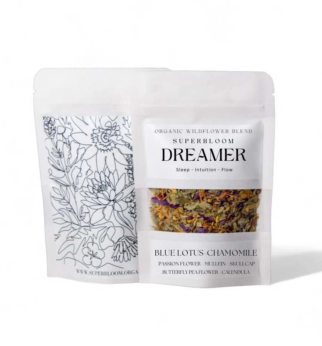 CHAMOMILE BLUE LOTUS HERBAL TEA