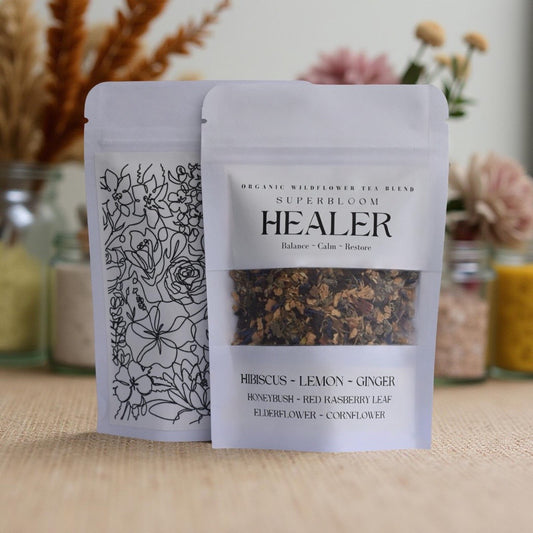 HIBISCUS LEMON GINGER HERBAL TEA