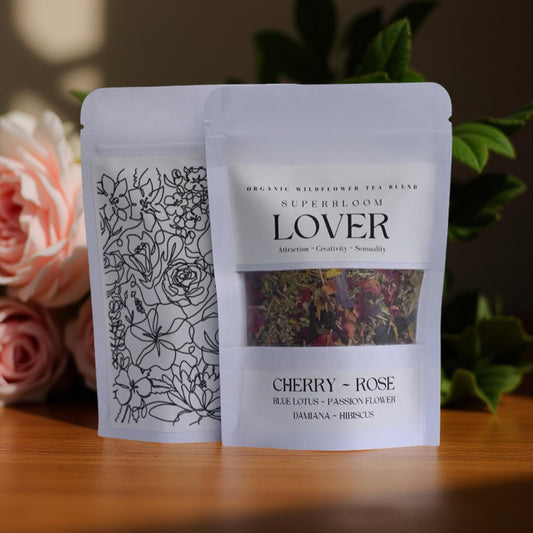CHERRY ROSE HERBAL TEA