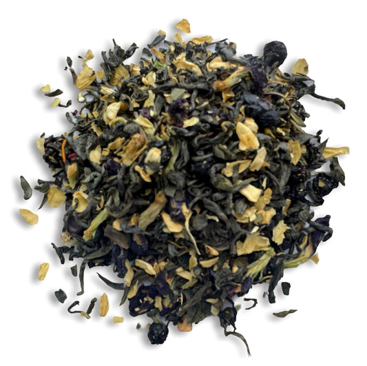 BLUEBERRY VANILLA JASMINE GREEN TEA